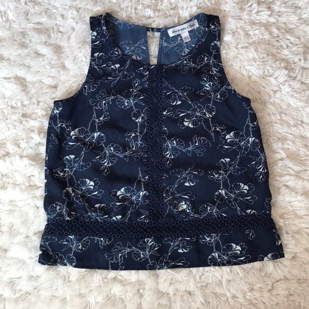 Abercrombie & Fitch floral tank top